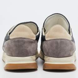 Common Projects Grey Suede and Nylon Track Classic Sneakers Size 40