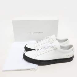 Common Projects White Leather Achilles Sneakers Size 41