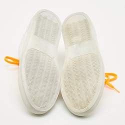 Pre Owned Common Projects White Leather Achilles Low Top Sneakers Size 37