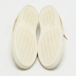 Pre Owned Common Projects Achilles Size 39 Beige Suede Low Top Sneakers