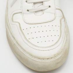 Common Projects White Leather Achilles Low Top Sneakers Size 38
