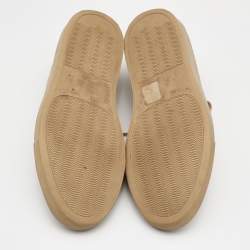 Common Projects Beige Suede Achilles Lace Up Sneakers Size 37