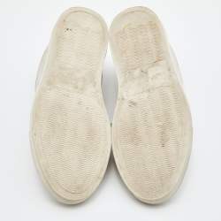 Common Projects Grey Suede Achilles Lace Up Sneakers Size 38
