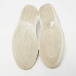 Common Projects Beige Leather Achilles Low Top Sneakers Size 38