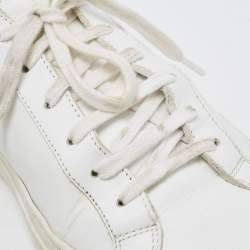 Common Projects White Leather Achilles Low Top Sneakers Size 37