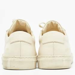 Common Projects Cream Leather Achilles Sneakers Size 39
