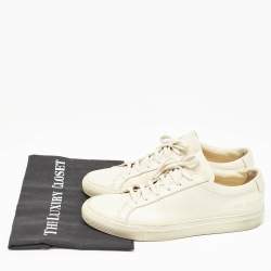 Common Projects Cream Leather Achilles Sneakers Size 39