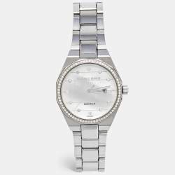 Concord Mother Of Pearl Diamond Stainless Steel Mariner 320274 Women's Wristwatch 30 mm