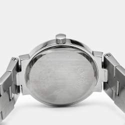 Pre Owned Concord White Mother Of Pearl Diamond Stainless Steel La Scala 14.G4.1846 Women's Wristwatch 25.80 mm