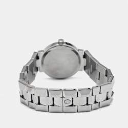 Pre Owned Concord White Mother Of Pearl Diamond Stainless Steel La Scala 14.G4.1846 Women's Wristwatch 25.80 mm