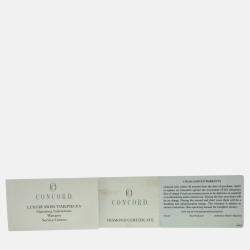 Pre Owned Concord Saratoga 16.25.1833S Quartz Diamond Gold Stainless Steel Women's Wristwatch 25mm