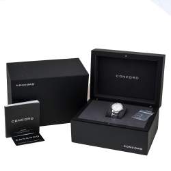Pre Owned Concord Mother Of Pearl Stainless Steel Diamond Impresario CC.06.3.14.1120S Women's Wristwatch 32 mm