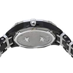 Pre Owned Concord White Mother Of Pearl Two-Tone Stainless Steel Diamond Saratoga CC.02.3.36.1091S Women's Wristwatch 31 mm