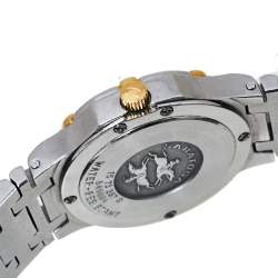 Pre Owned Concord White Two-Tone Stainless Steel Saratoga 115.73.287.G Women's Wristwatch 23 mm