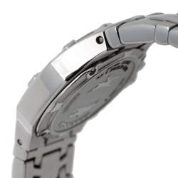 Pre Owned Concord Mother of Pearl Stainless Steel Diamonds Saratoga 14.E1.1855 S Women's Wristwatch 28 mm