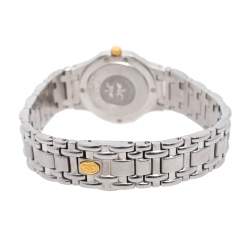 Concord Silver Two-Tone Stainless Steel Saratoga 1573287G Women's Wristwatch 23 mm