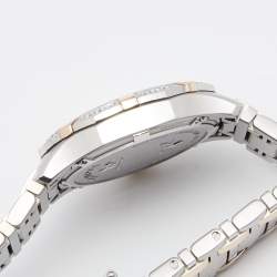 مملوكة مسبقًا Concord Mother Of Pearl 18K Rose Gold Stainless Steel Diamond Saratoga 320307 Women's Wristwatch 31 mm