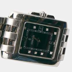 Concord Black Stainless Steel Diamond Sportivo 14.36.622.1 Women's Wristwatch 26 mm