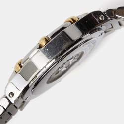 Concord White Two-Tone Stainless Steel Saratoga 115.73.287.G Women's Wristwatch 23 mm