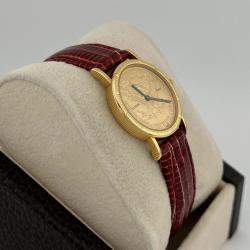 Pre Owned Corum $5 Gold Eagle-Liberty Coin Watch Automatic Gold 18k Yellow Gold Unisex Wristwatch 24 mm