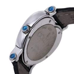 Corum Mother of Pearl Stainless Steel Diamonds Heart Beat 24.183.47 Women's Wristwatch 29.50 mm