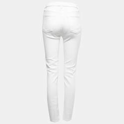 Cotton Citizen White Denim Medium Rise Slim Fit Jeans S Waist 25"