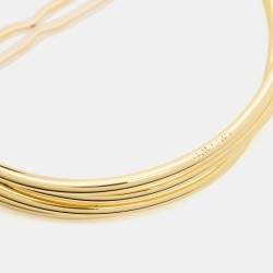 Cult Gaia Gold Tone Circle Hair Clip