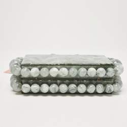 Cult Gaia Grey Acrylic Seaspray EOS Clutch