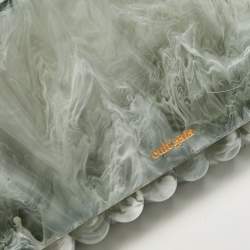 Cult Gaia Grey Acrylic Seaspray EOS Clutch