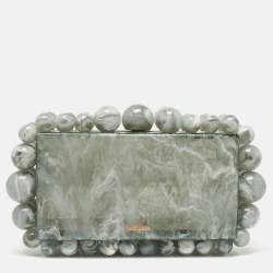 Cult Gaia Grey Acrylic Seaspray EOS Clutch