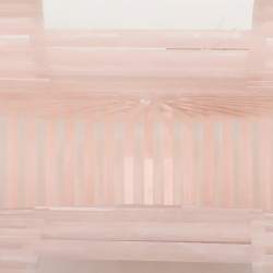 Pre Owned Cult Gaia Pink Acrylic Mini Ark Bag