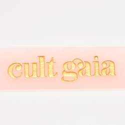 Pre Owned Cult Gaia Pink Acrylic Mini Ark Bag