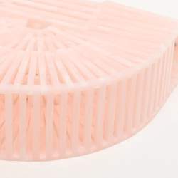 Pre Owned Cult Gaia Pink Acrylic Mini Ark Bag