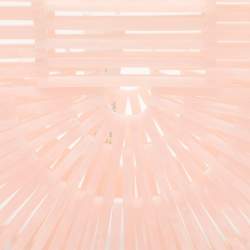 Pre Owned Cult Gaia Pink Acrylic Mini Ark Bag