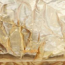 Pre Owned Cult Gaia Gold Acrylic Hajar Shoulder Bag