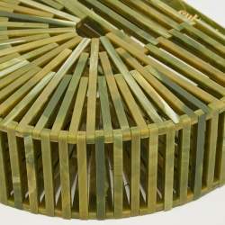 Pre Owned Cult Gaia Green Acrylic Mini Ark Clutch