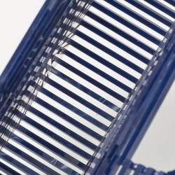 Cult Gaia Navy Blue Acrylic Ark Clutch