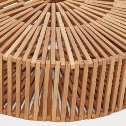 Cult Gaia Brown Bamboo Small Ark Bag