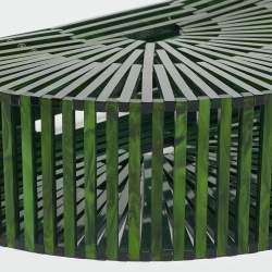 Cult Gaia Green Acrylic Ark Clutch