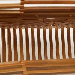 Cult Gaia Brown Bamboo Ark Bag