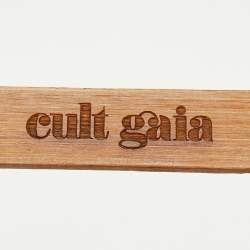 Cult Gaia Brown Bamboo Ark Bag