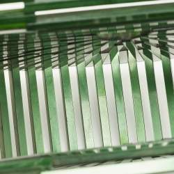 Pre Owned Cult Gaia Green Acrylic Ark Clutch