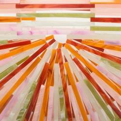 Cult Gaia Multicolor Acrylic Ark Clutch