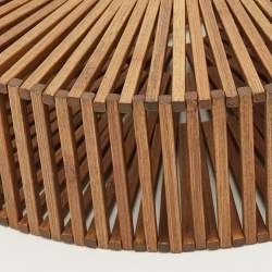 مملوكة مسبقًا Cult Gaia Ark Brown Bamboo Clutch