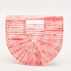 مملوكة مسبقًا حقيبة ميني كلتش كالت غايا أكريليك وردية