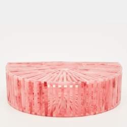 مملوكة مسبقًا حقيبة ميني كلتش كالت غايا أكريليك وردية