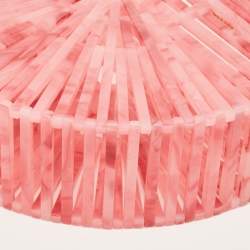 مملوكة مسبقًا حقيبة ميني كلتش كالت غايا أكريليك وردية