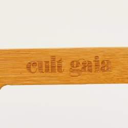 مملوكة مسبقًا حقيبة كلتش كالت غايا خشب البامبو بني آرك