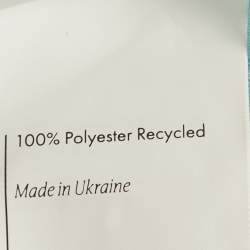 Pre Owned فستان ميدي مطوي مغطى بالترتر أزرق كالتنيكد مقاس متوسط