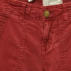 Current Elliot Red Denim High Waist Jeans S Waist 24" 